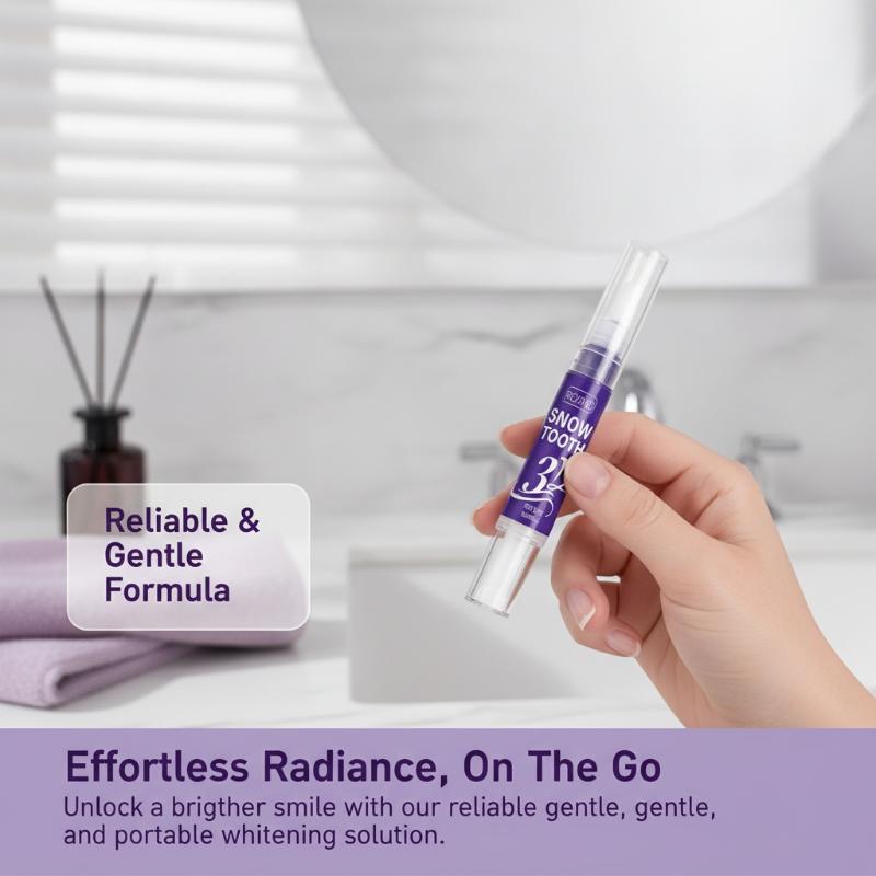 Whitening Pen Bleach - Pena Pemutih Gigi Portabel Menghilangkan Noda
