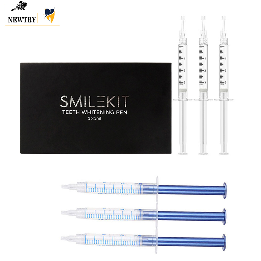 Whitening Pen Bleach - Gel pemutih gigi dengan kotak hadiah
