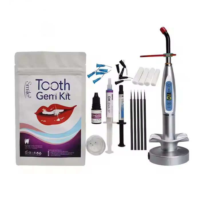 Tooth Gem Kit - Kit Perhiasan Gigi DIY Profesional dengan