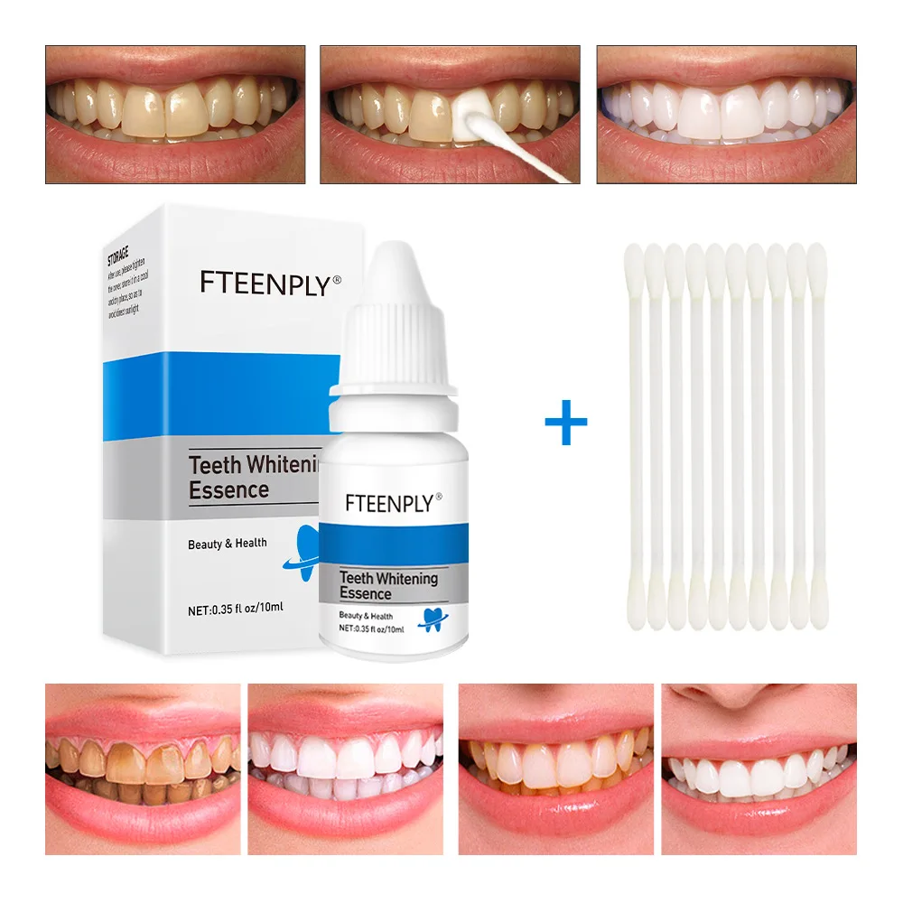 Teeth Whitening Street - FTEENPLY Bubuk Esensi Pemutih Gigi Serum