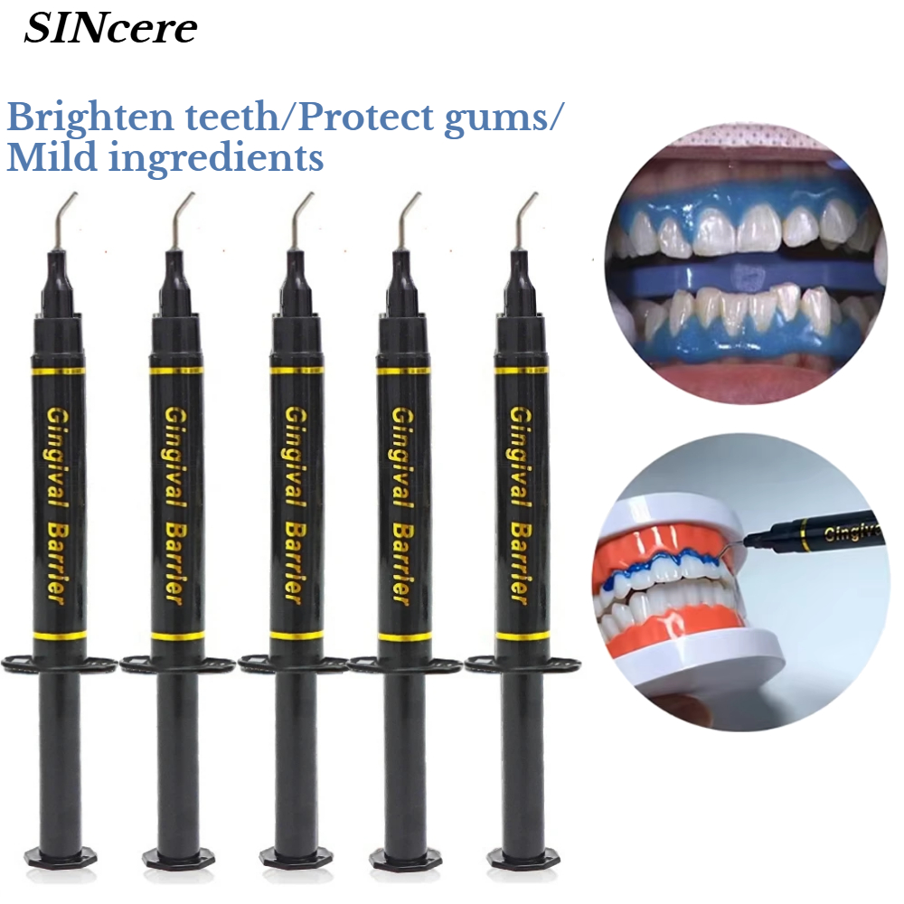 Teeth Whitening Gel Syringes - Gel Pelindung Gusi untuk Suntikan Gigi,