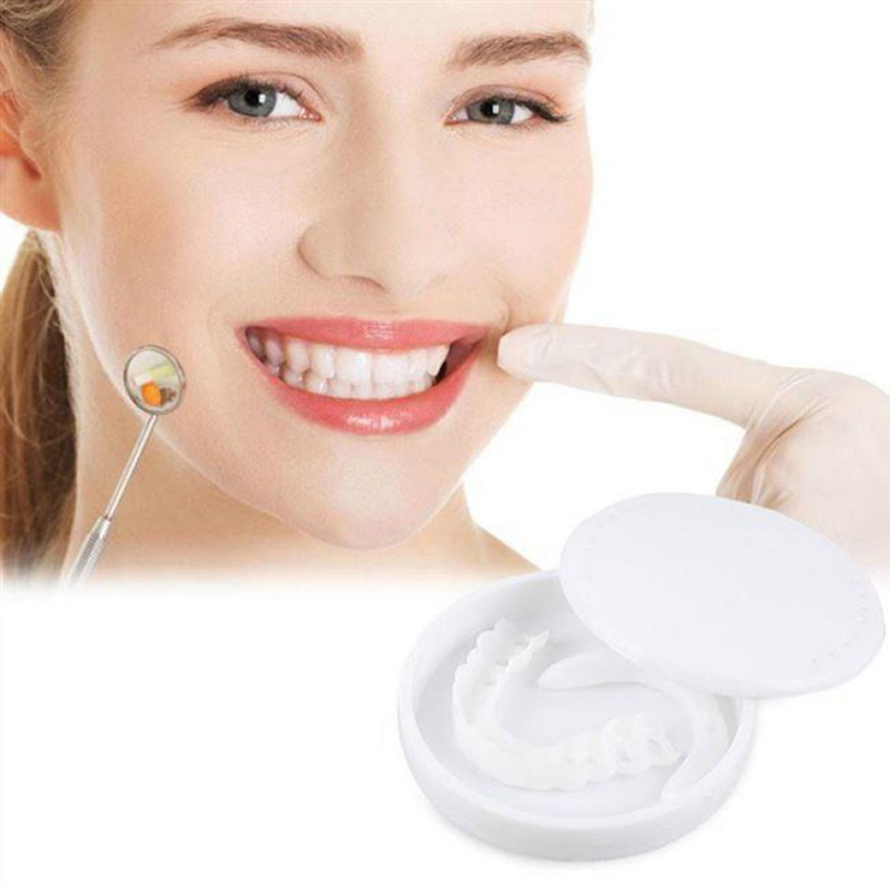 Penutup Gigi Palsu Cocok Sempu - Teeth Whitening With Braces ulasan dan harga
