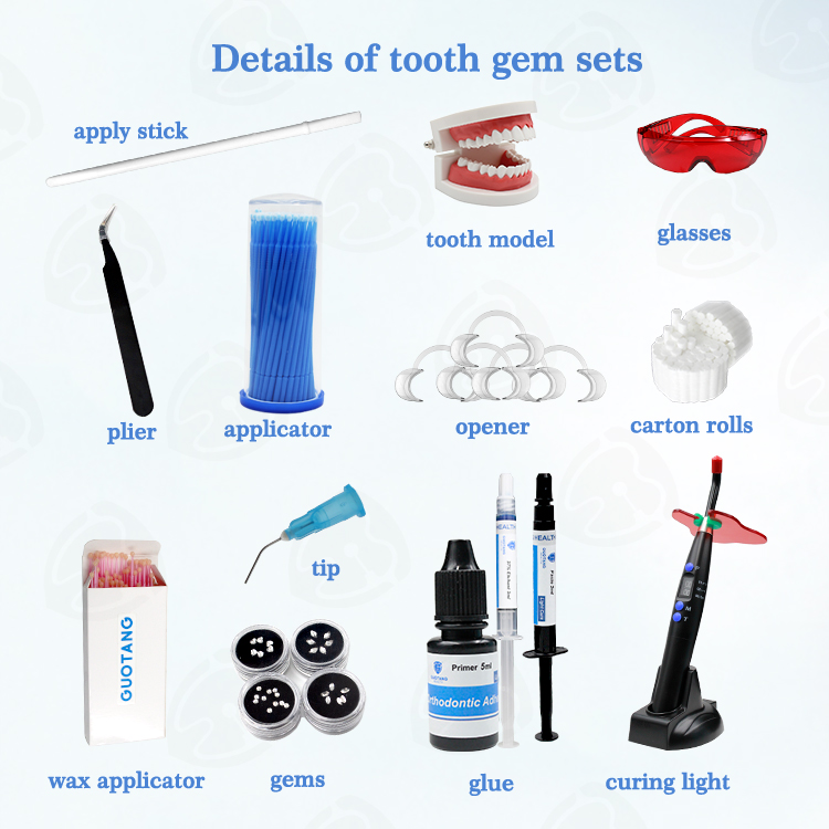 Harga Terbaik Gratis OEM Kit P - Tooth Gem Kit ulasan dan harga