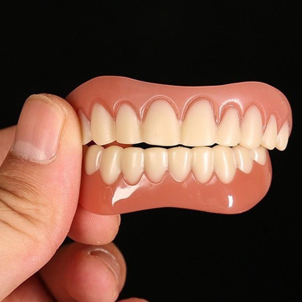 Gigi Palsu Silikon Baru, Venee - Teeth Whitening With Braces ulasan dan harga