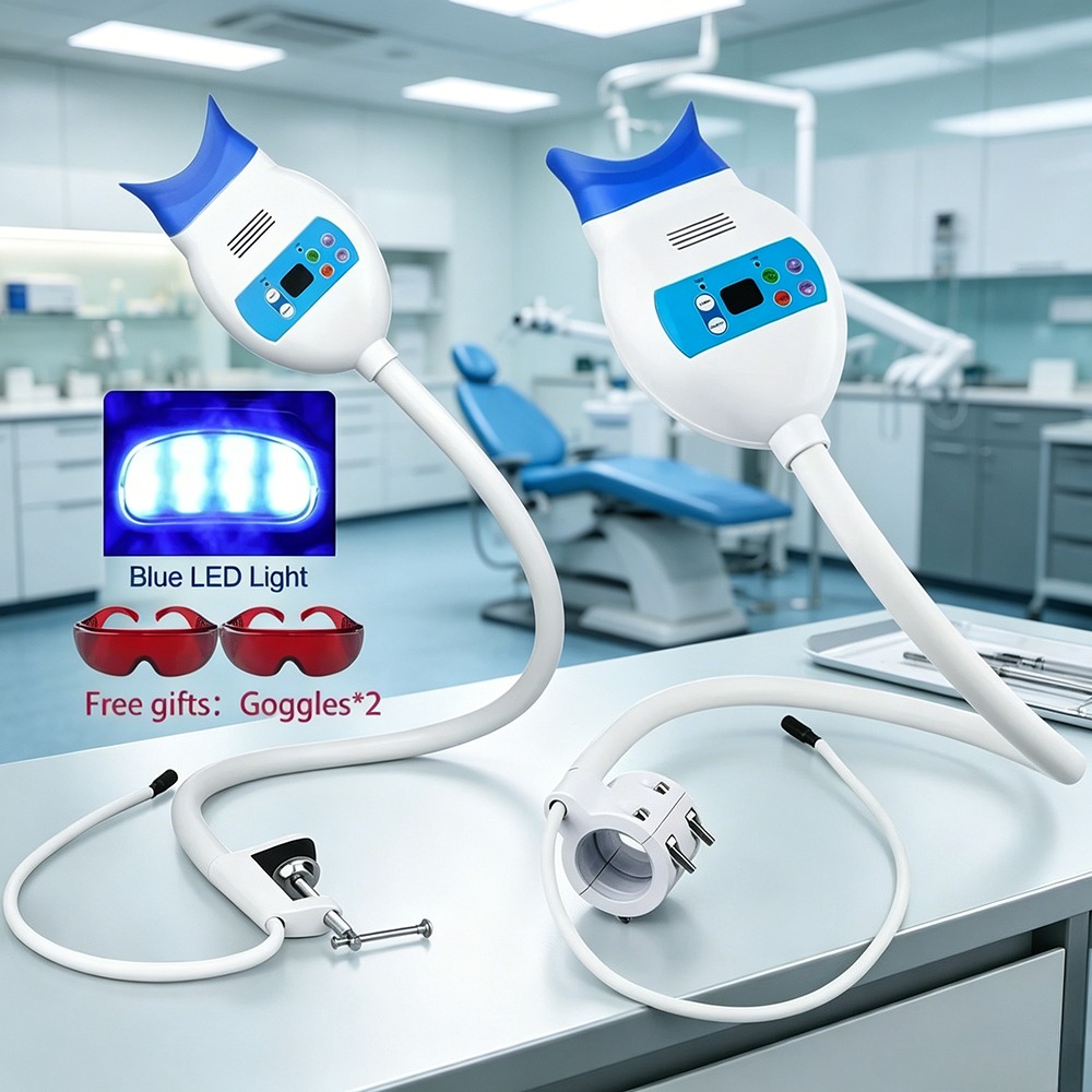 Mesin Pemutih Gigi Desktop Den - Teeth Whitening Led Light ulasan dan harga