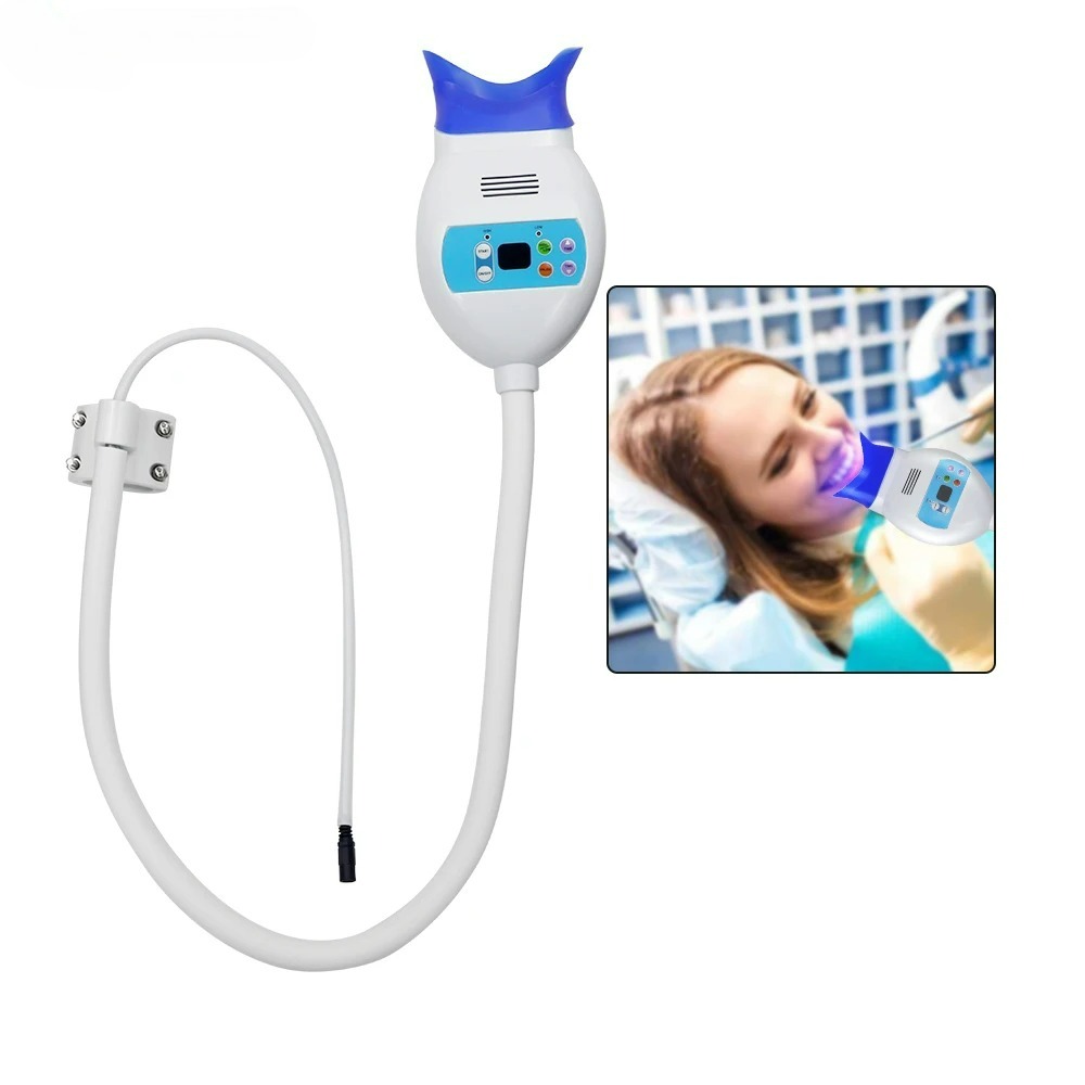 Mesin Pemutih Gigi Desktop Den - Teeth Whitening Led Light ulasan dan harga
