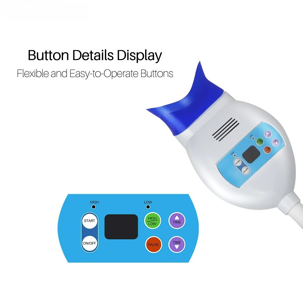 Mesin Pemutih Gigi Desktop Den - Teeth Whitening Led Light ulasan dan harga