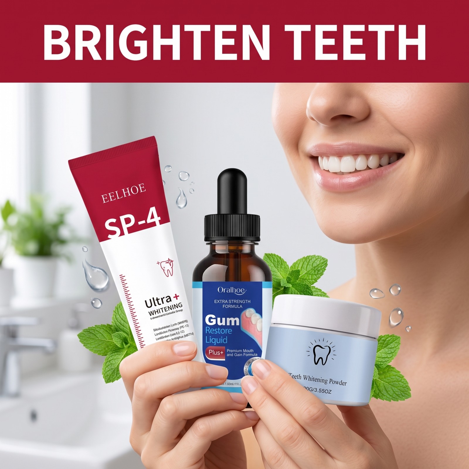Paket Perawatan Mulut: Pasta G - Teeth Whitening Street ulasan dan harga