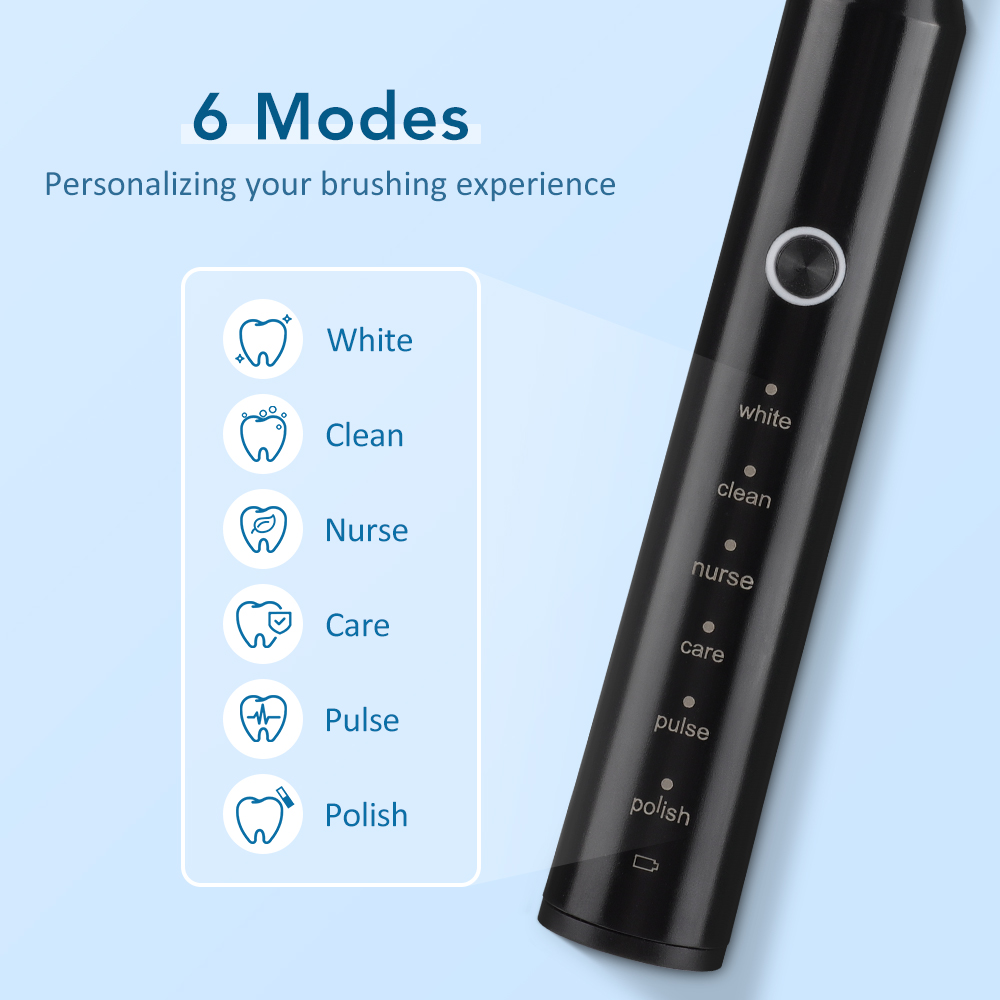 Sikat Gigi Elektrik Isi Ulang  - Teeth Whitening Kit ulasan dan harga
