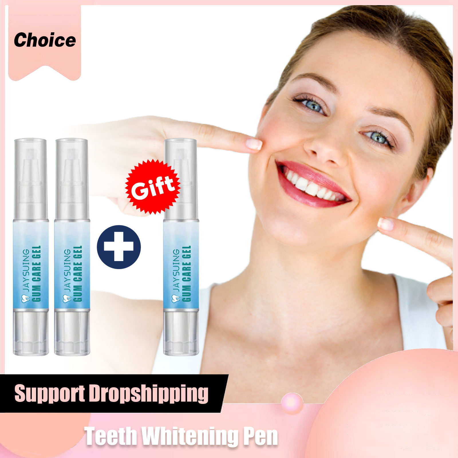 Pena pemutih gigi putih mempes - Whitening Pen Bleach ulasan dan harga