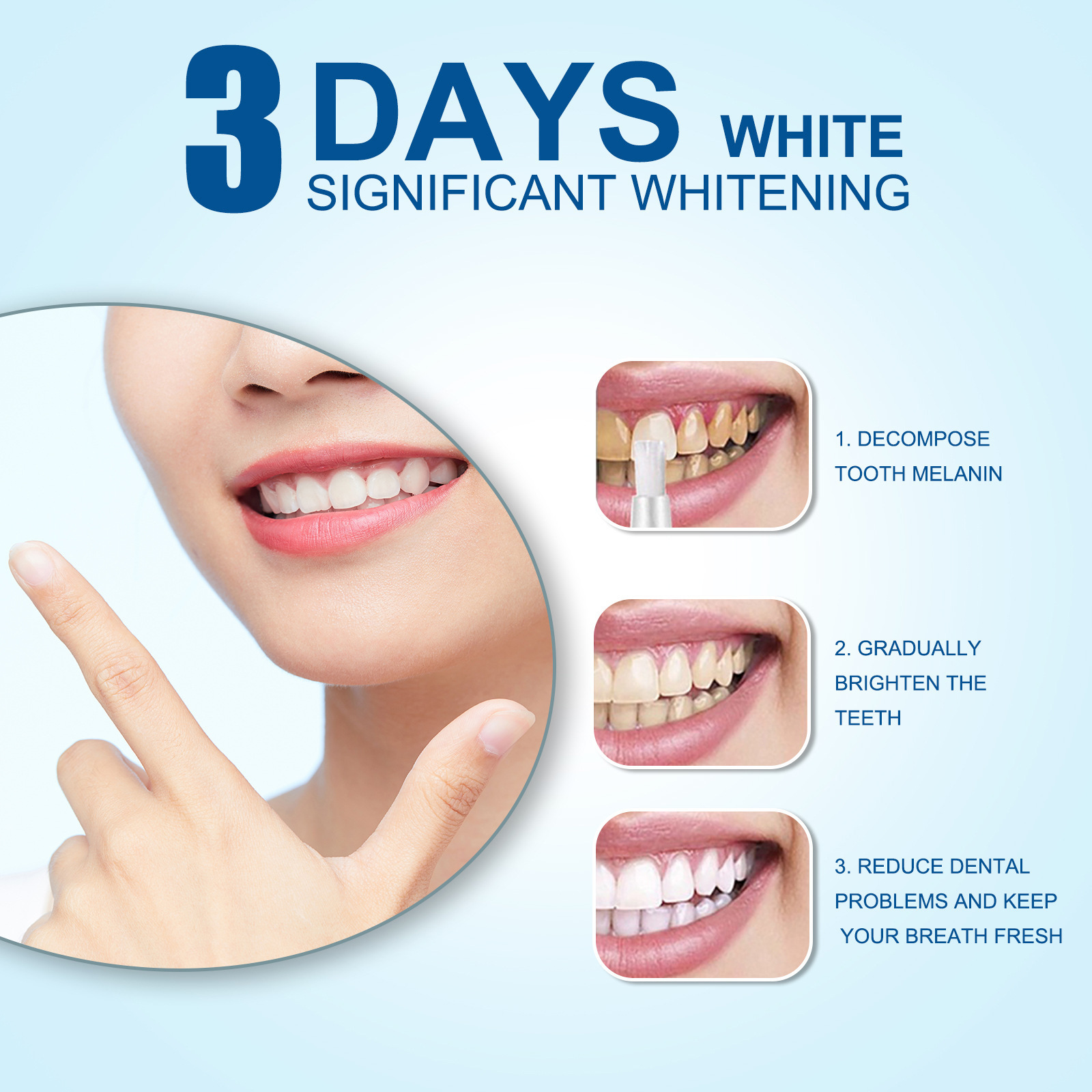Pena pemutih gigi putih mempes - Whitening Pen Bleach ulasan dan harga