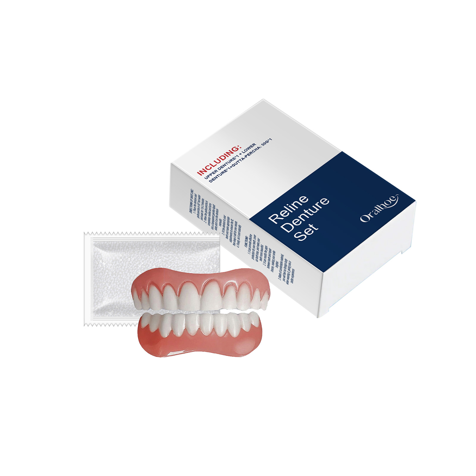 Gigi Palsu, Gigi Tiruan, Gigi  - Teeth Whitening With Braces ulasan dan harga