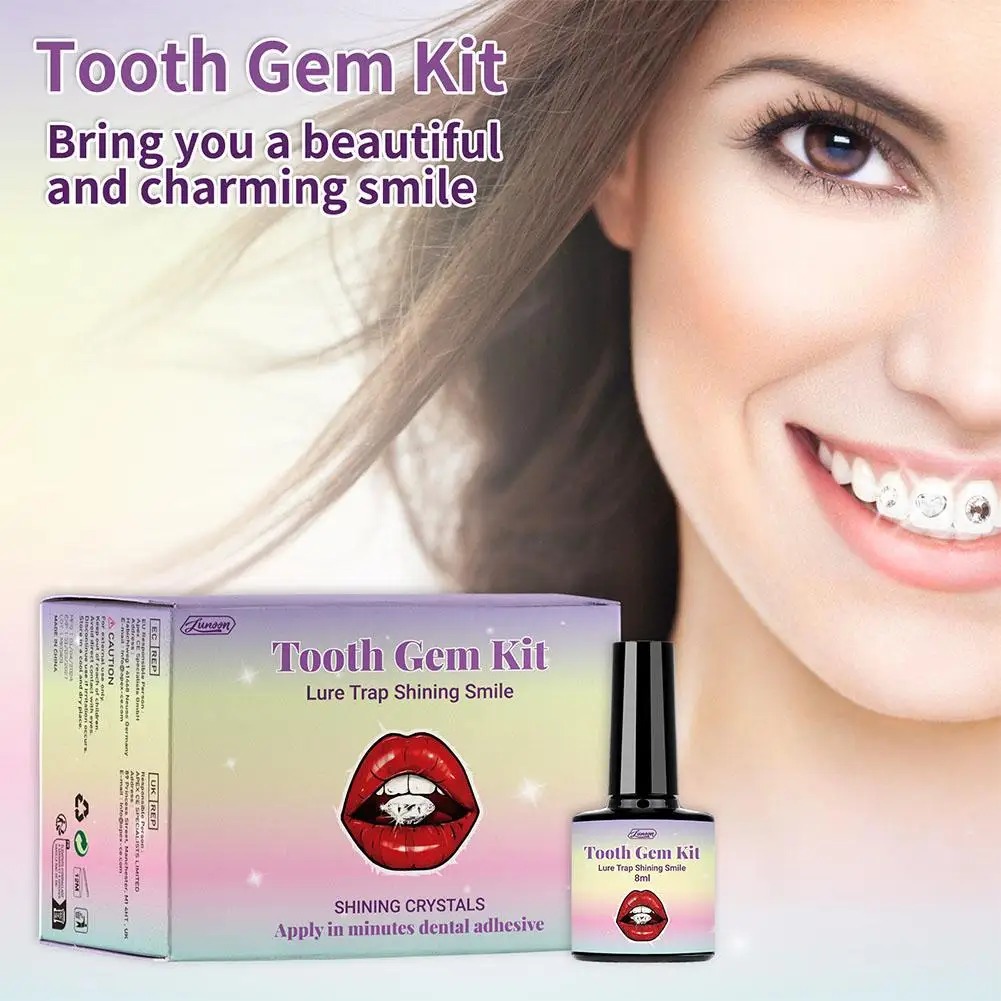 Kit Perhiasan Gigi DIY Batu Pe - Tooth Gem Kit ulasan dan harga