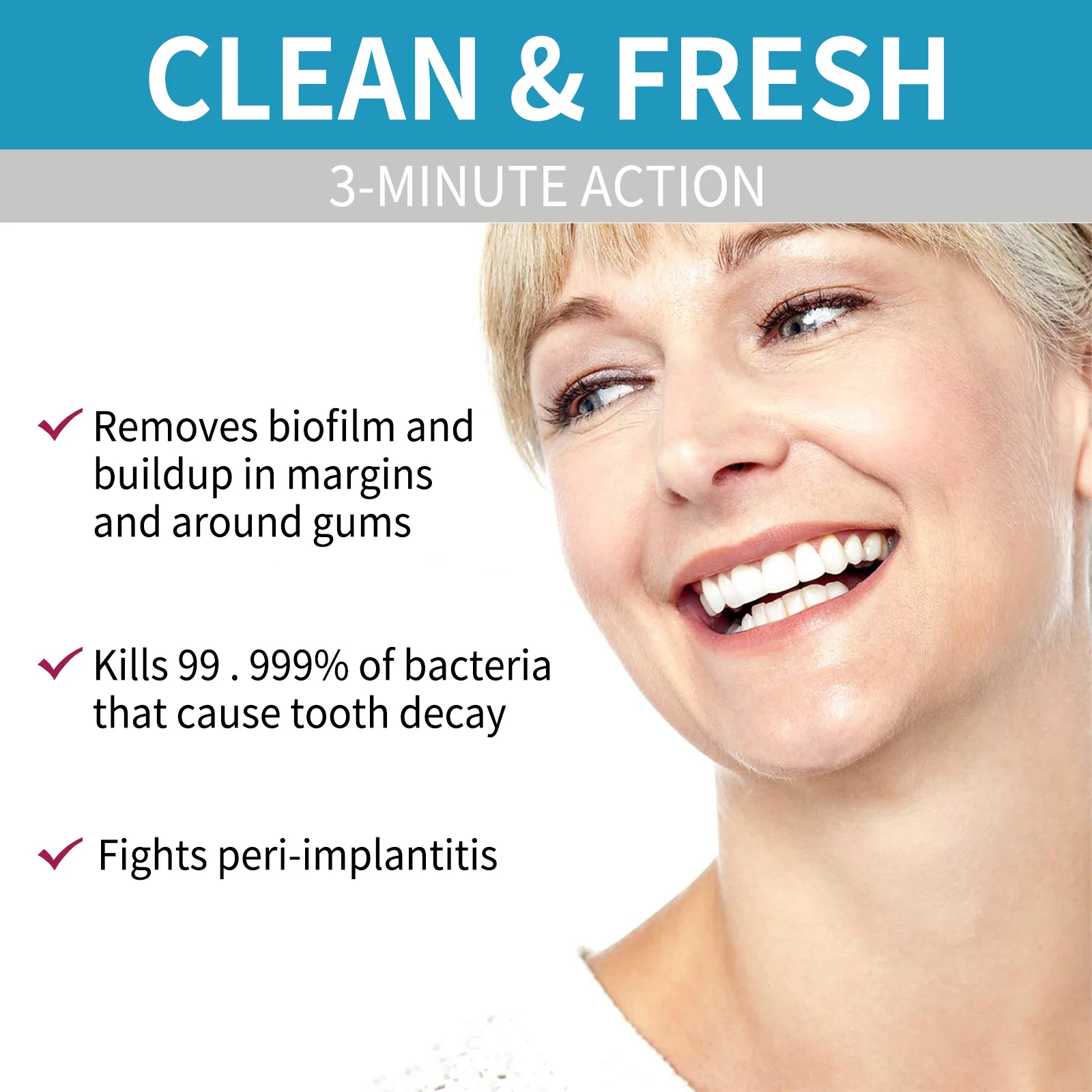 Penyelaras pembersih gigi pals - Teeth Whitening With Braces ulasan dan harga