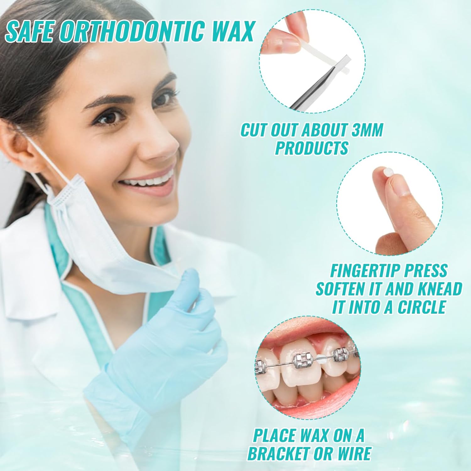 10 Kotak Lilin Ortodontik Gigi - Teeth Whitening With Braces ulasan dan harga