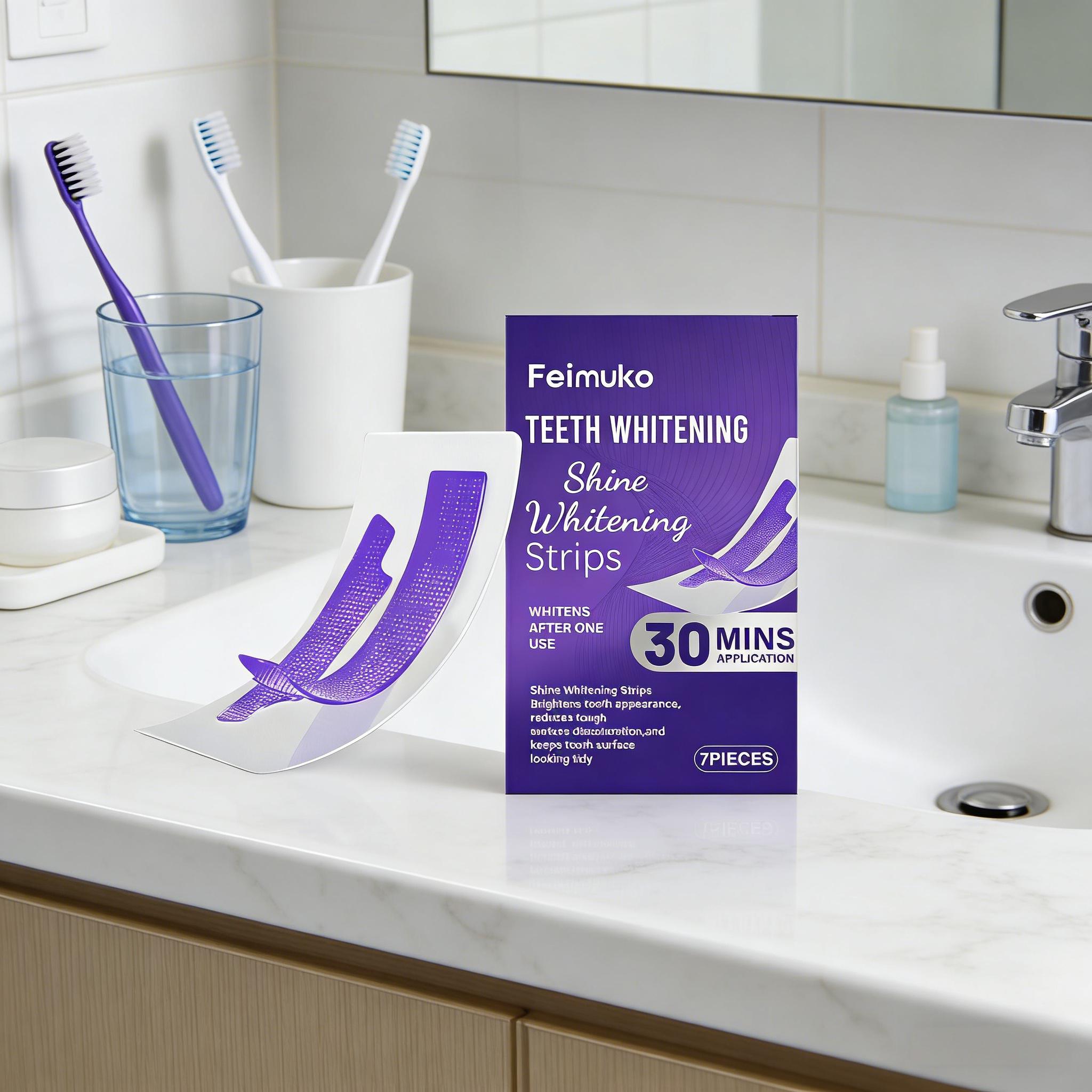 Strip Pemutih Gigi Mengurangi  - Teeth Whitening Street ulasan dan harga