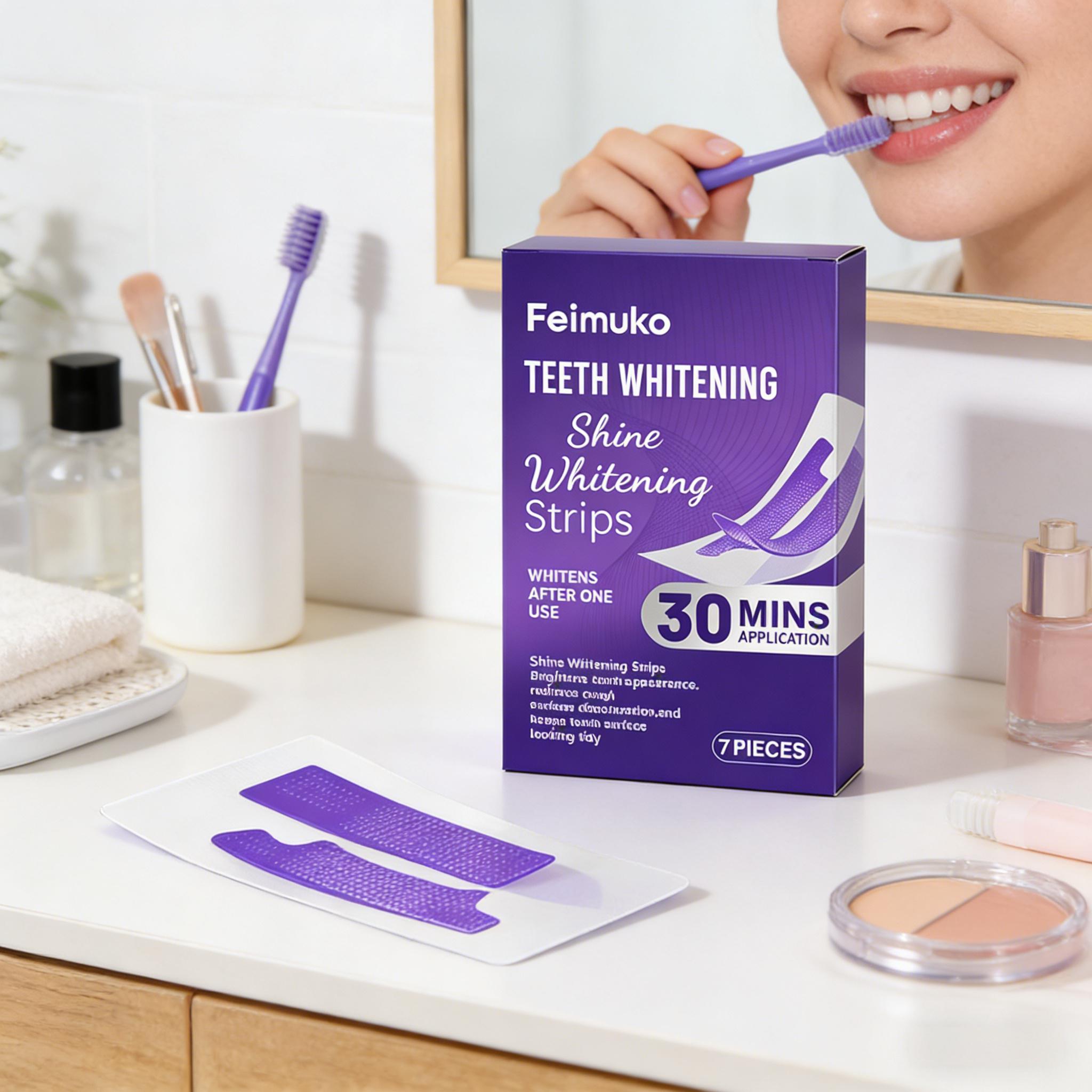 Strip Pemutih Gigi Mengurangi  - Teeth Whitening Street ulasan dan harga