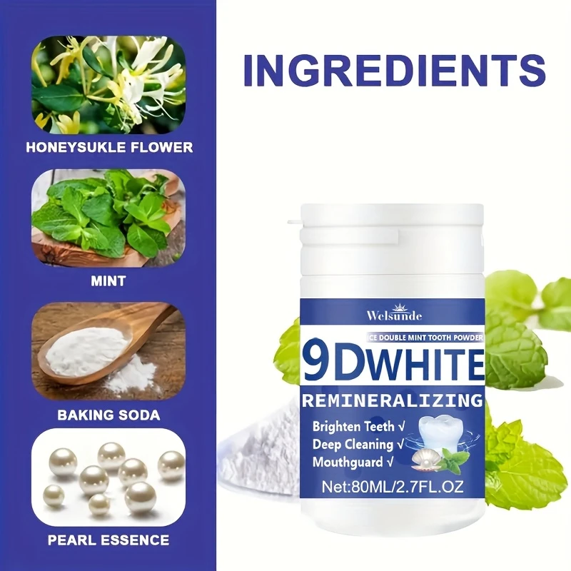 Bubuk Gigi Hidroksiapatit Remi - Teeth Whitening Street ulasan dan harga
