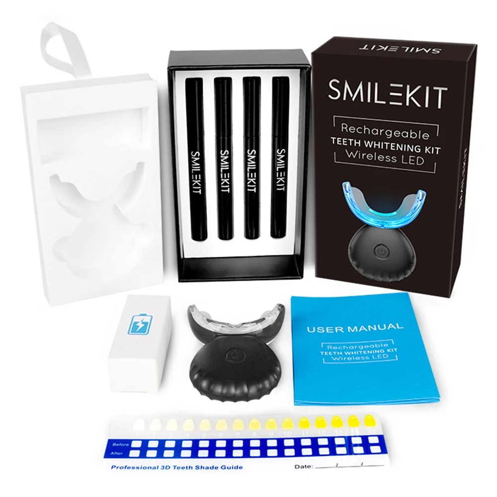 Kit pemutih gigi Mini 16 LED c - Whitening Pen Bleach ulasan dan harga