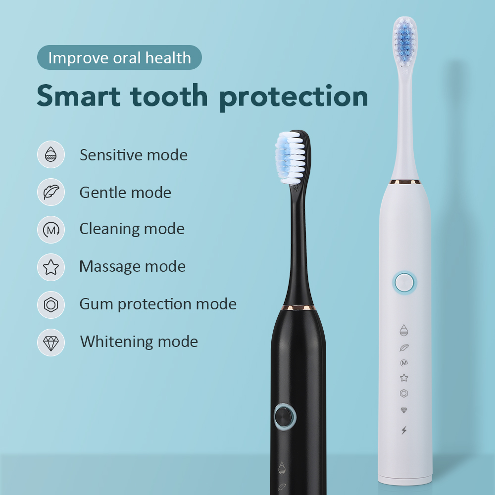 Sikat Gigi Sonik Elektrik Sika - Teeth Whitening Kit ulasan dan harga