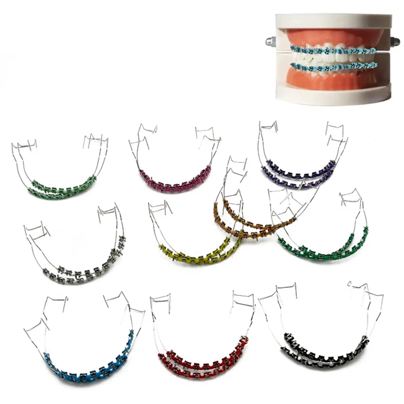 1 Pasang Kawat Gigi Palsu Gigi - Teeth Whitening With Braces ulasan dan harga