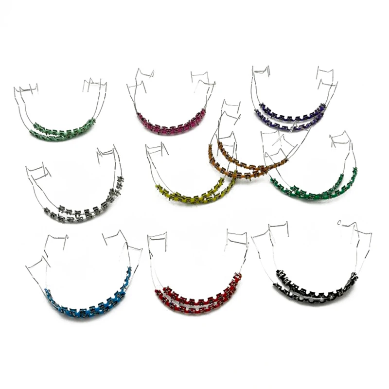 1 Pasang Kawat Gigi Palsu Gigi - Teeth Whitening With Braces ulasan dan harga