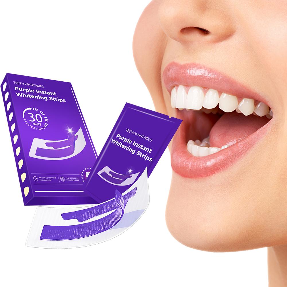 42 Pasang Strip Pemutih Gigi U - Teeth Whitening Street ulasan dan harga