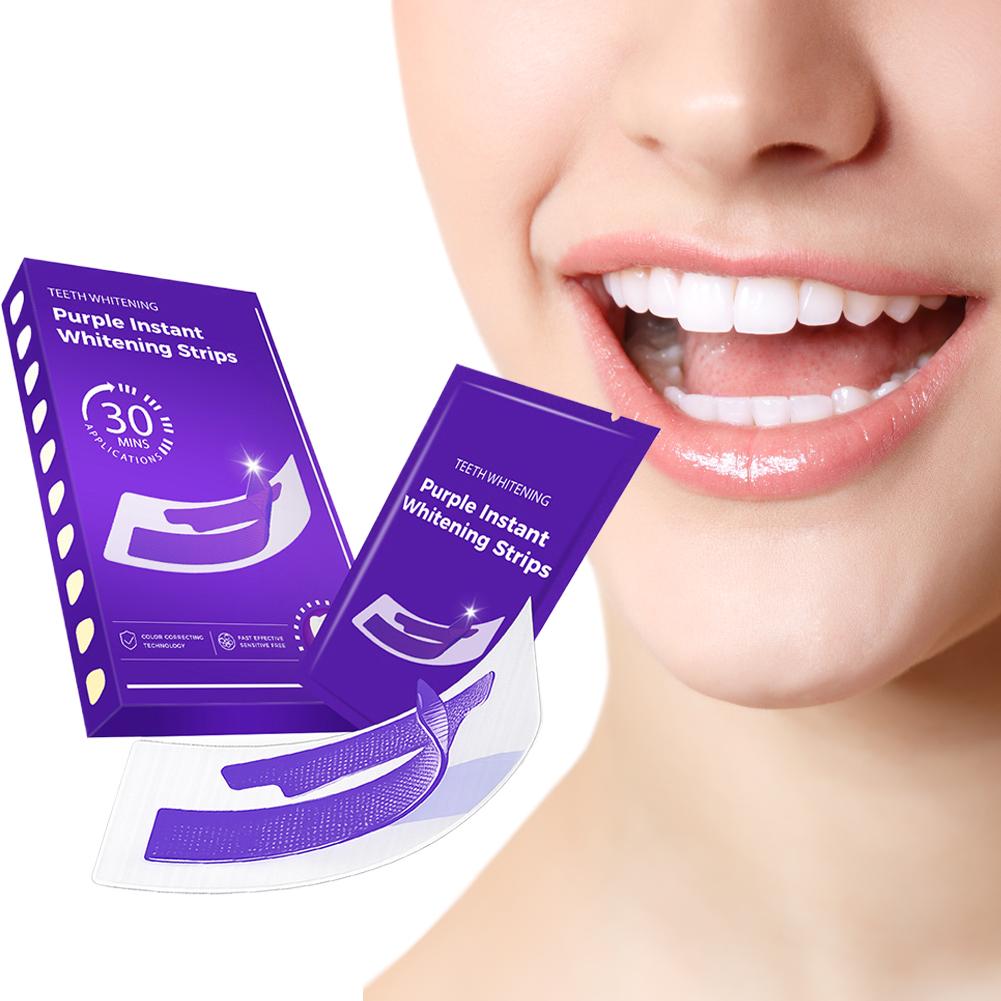 42 Pasang Strip Pemutih Gigi U - Teeth Whitening Street ulasan dan harga
