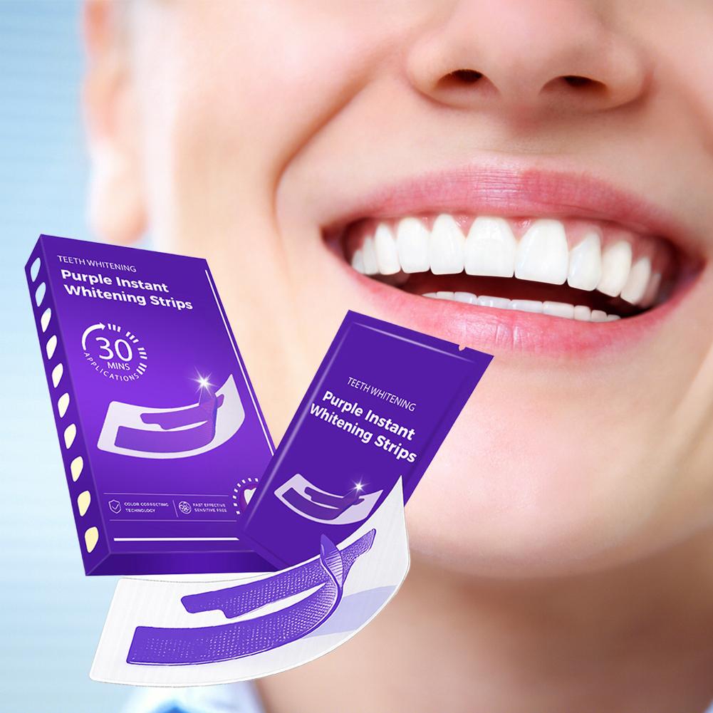 42 Pasang Strip Pemutih Gigi U - Teeth Whitening Street ulasan dan harga