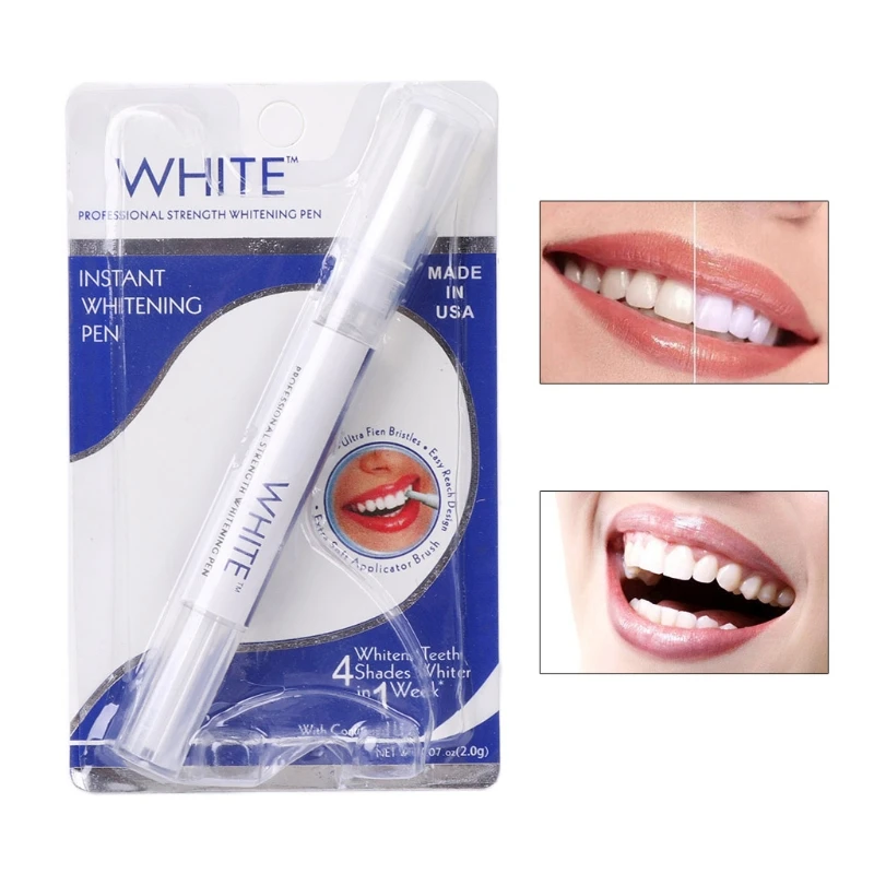 Pena pemutih gigi putih instan - Whitening Pen Bleach ulasan dan harga