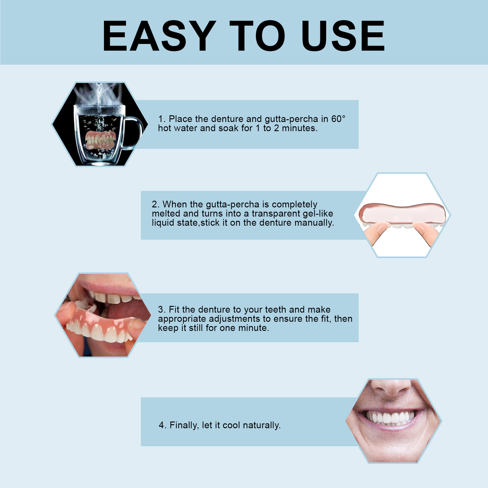Set Gigi Tiruan Silikon, Gigi  - Teeth Whitening With Braces ulasan dan harga